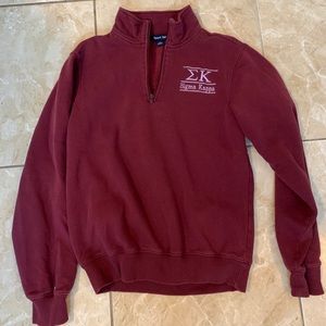 Maroon Sigma Kappa Sweatshirt